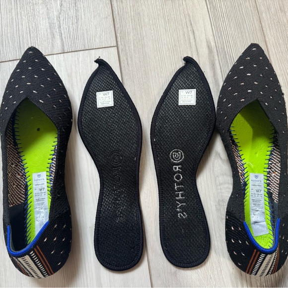 Rothy’s - The Point in Ivory Dot - W7 - Picture 11 of 12